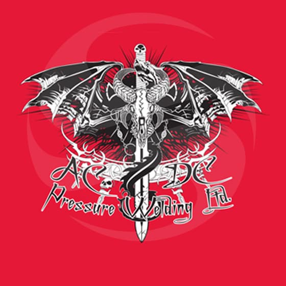 AC/DC Pressure Welding Logo