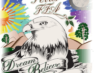 Texas FFA Eagle Design